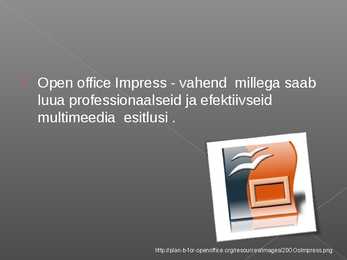 Mis on Open Office #10