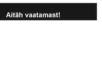 Kiudained ja nende tähtsus #9