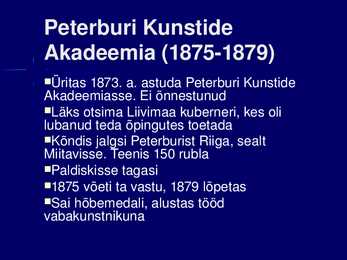 Amandus Adamsoni elulugu #4