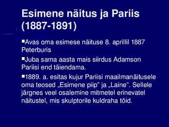 Amandus Adamsoni elulugu #5