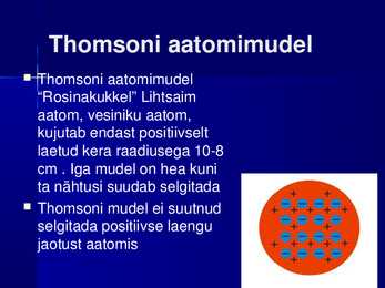 Aatomi ehitus esitlus #6