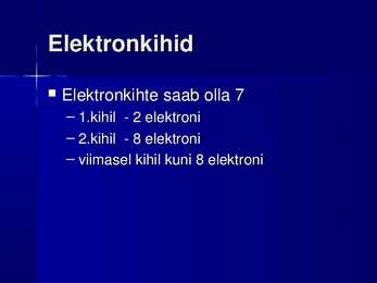 Aatomi ehitus esitlus #9