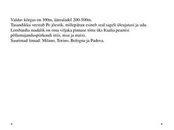 Lombardia madalik #3