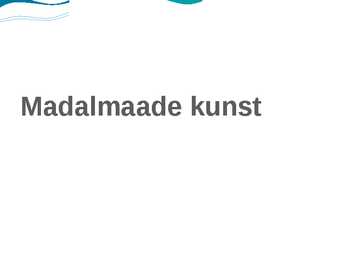 Madalmaade kunsti esitlus