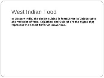 Indian foods- India toidud-ppt esitlus #5