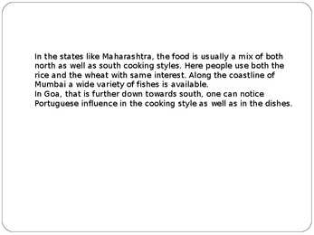 Indian foods- India toidud-ppt esitlus #10