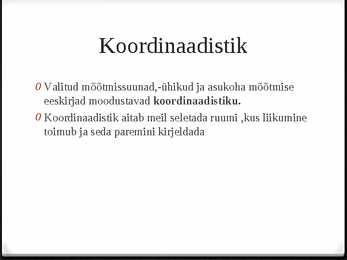 Taustsüsteem #4