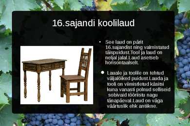Koolilaudade taustauuring #2