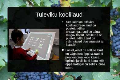 Koolilaudade taustauuring #8