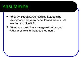 Põlevkivi #3