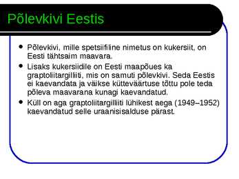 Põlevkivi #4