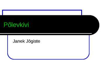 Põlevkivi