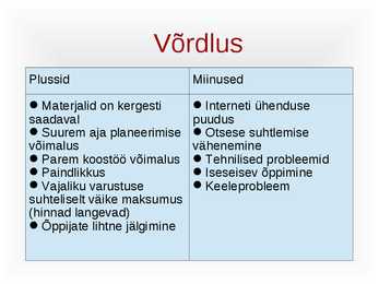 E-õppe korraldus #9