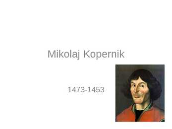 Mikolaj Kopernik