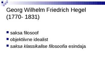 Hegel #2