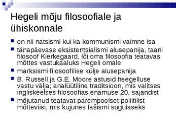 Hegel #9
