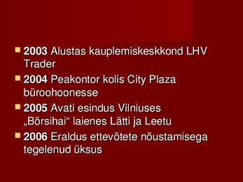 LHV Panga esitlus #7
