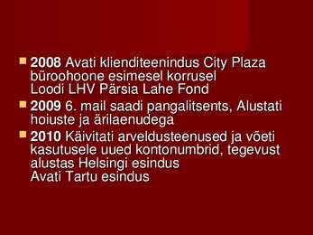LHV Panga esitlus #8