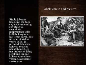 Läänerindel muutuseta fotoromaan #9
