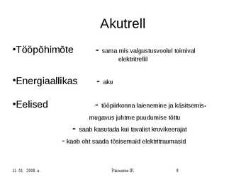 Elektritrell #8