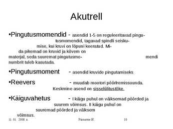 Elektritrell #10