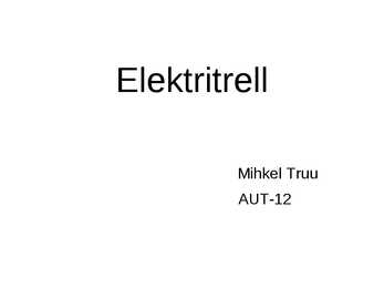 Elektritrell