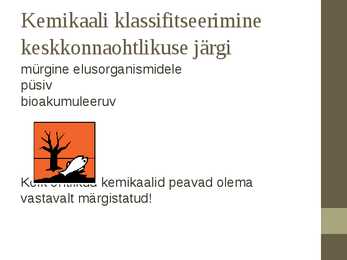 Puhastusvahendite mõju keskkonnale ja tervisele #3