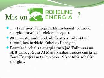 Roheline Energia #2