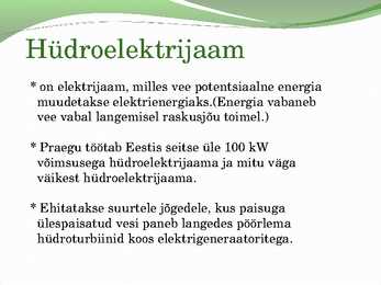 Roheline Energia #10