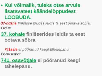 Arvsõna-põimlause-otsekõne #11
