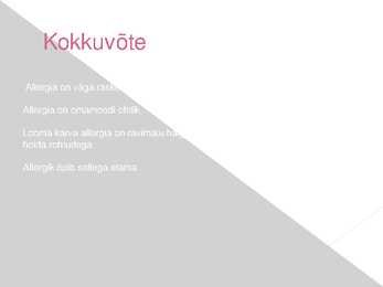 Looma karva allergia #7