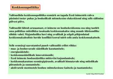 Makroökonoomika #28