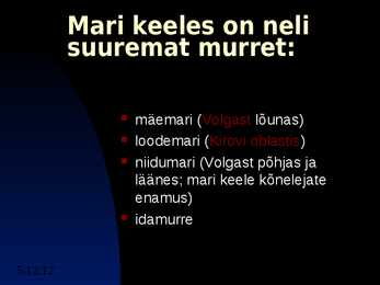 MARI KEEL #3