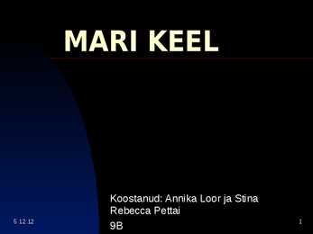 MARI KEEL