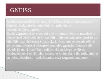 Eesti kivimid PowerPoint #12