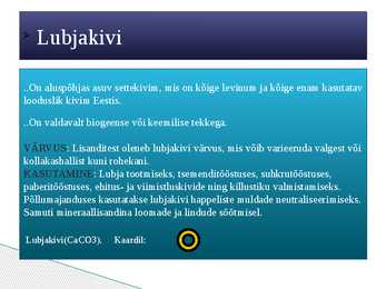 Eesti kivimid PowerPoint #15