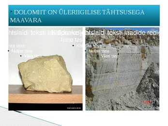 Eesti kivimid PowerPoint #3
