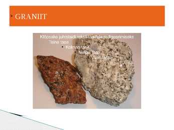 Eesti kivimid PowerPoint #5