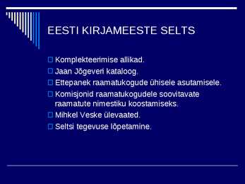RAAMATUKOGUDE JA INFORMATSIOONINDUSE AJALUGU III #20