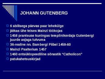 RAAMATUKOGUDE JA INFORMATSIOONINDUSE AJALUGU III #6