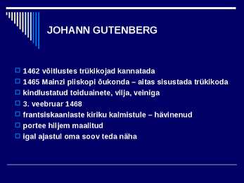RAAMATUKOGUDE JA INFORMATSIOONINDUSE AJALUGU III #7