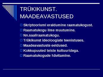 RAAMATUKOGUDE JA INFORMATSIOONINDUSE AJALUGU III #9
