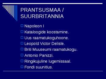 RAAMATUKOGUDE JA INFORMATSIOONINDUSE AJALUGU IV #9