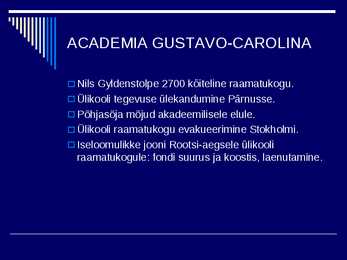 RAAMATUKOGUDE JA INFORMATSIOONINDUSE AJALUGU II #17