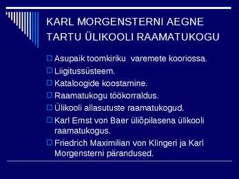 RAAMATUKOGUDE JA INFORMATSIOONINDUSE AJALUGU II #22
