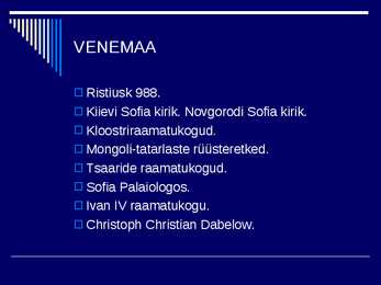 RAAMATUKOGUDE JA INFORMATSIOONINDUSE AJALUGU II #6