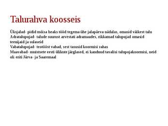 MAARAHVAS XIV-XVI SAJANDIL #5