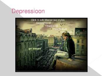 Depressioon ja selle tekkimine #2