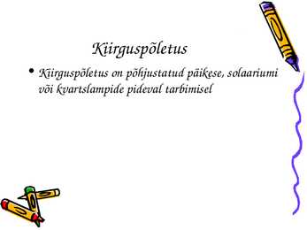 Esitlus-põletused #8