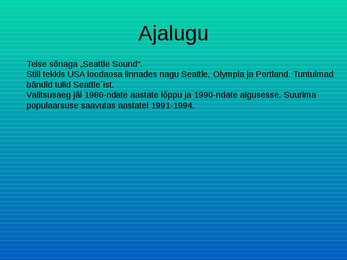 Grunge esitlus #2